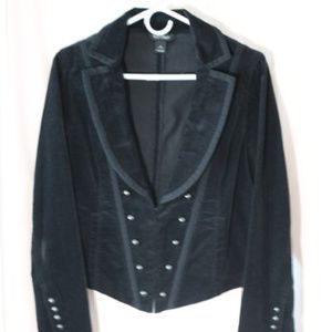 White House Black Market Suede Jacket